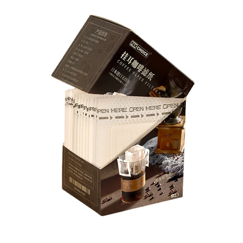 Japanese Material Hanging Ear Filter Bag Coffee Filter Bag Hand Brewed Coffee Filter Paper Hanging Ear Coffee Bag Drip Coffee Inner Bag