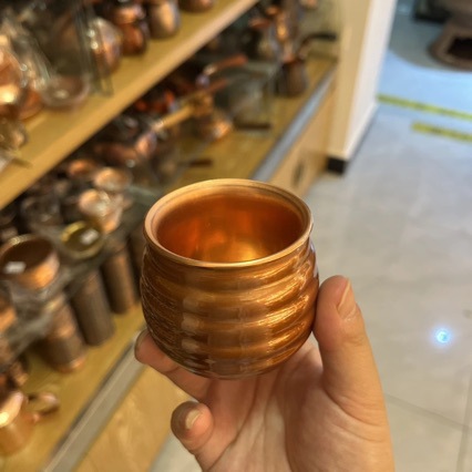 Pure Copper Cup, Pure Copper Tea Cup, Kung Fu Tea Cup, Pure Copper Handmade Thickened Tea Set, Kung Fu Tea Cup, Single Piece