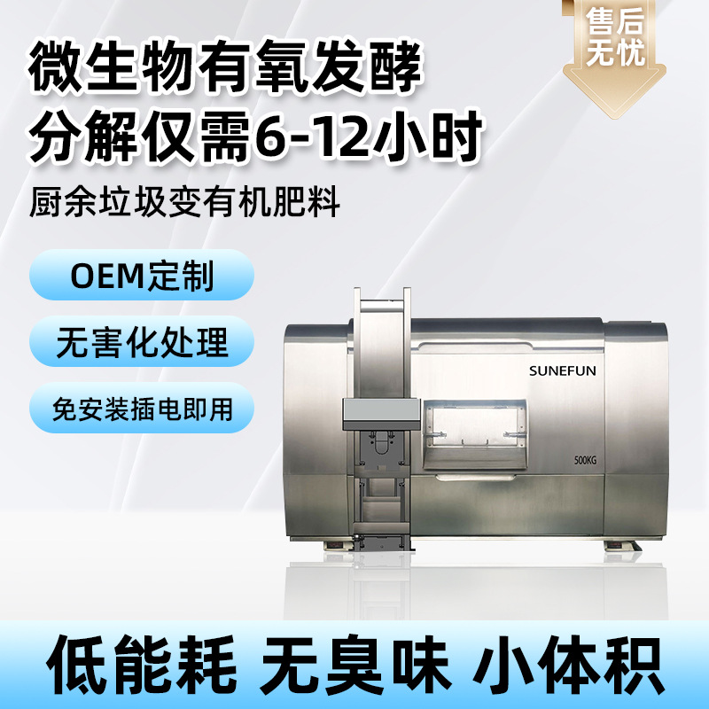 Коммерческий утилизатор отходов для кухни столовой Sanyi All-Party Sunefun, биоразлагаемая большая машина для отходов кухни