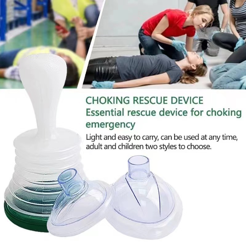 Cross Border Outdoor Lung Exercise Choking First Aid Training Mask Breathing Trainer Artificial Cpr Capacity Trainer