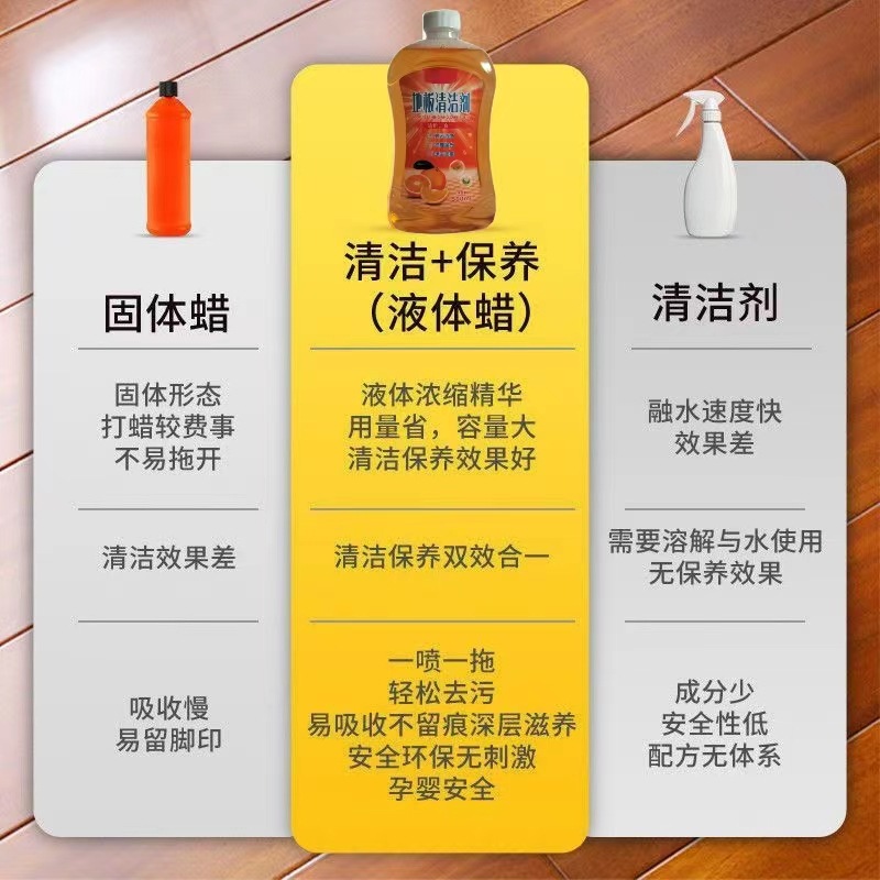 [jingju Environmentally Friendly] Floor Cleaner Floor Tile Cleaning Liquid Powerful Decontamination One Cleaner New Year Cleaning Handy Gadget