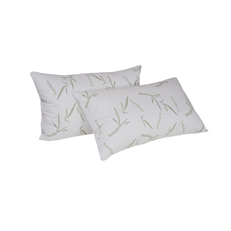 Anti-Pilling Bamboo Fiber Air Layer Waterproof Pillowcase Pillow Core Protective Cover Cross-Border Hotel Home Dormitory Pillowcase