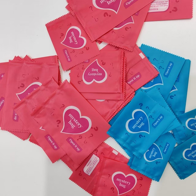 Christmas Blind Bag Empty Bag English Mystery Bag Surprise It Contains Tiny Toys Crafts Ornaments Pendants Blind Guess Bag