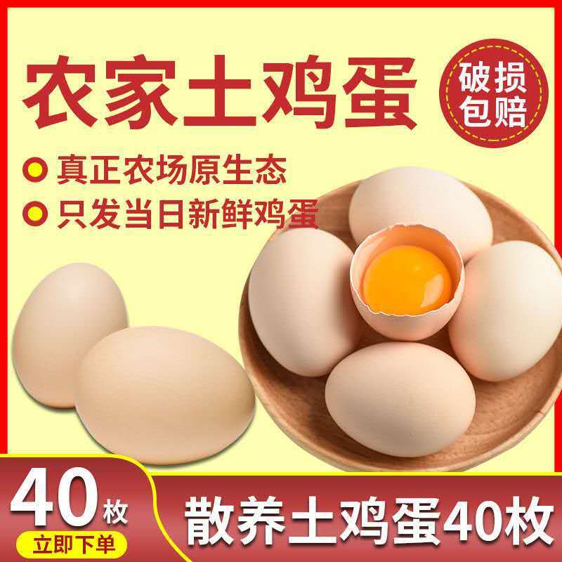 【Morning Fresh】Fresh Farm-Raised Free-Range Eggs, Free-Range Eggs, Native Eggs, Grass-Fed Eggs, Ecological Grass-Fed Eggs