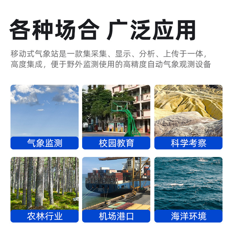 Handheld Weather Station Small Machinery Portable Wind Speed Wind Direction Agriculture Forestry Environment Handheld Weather Station