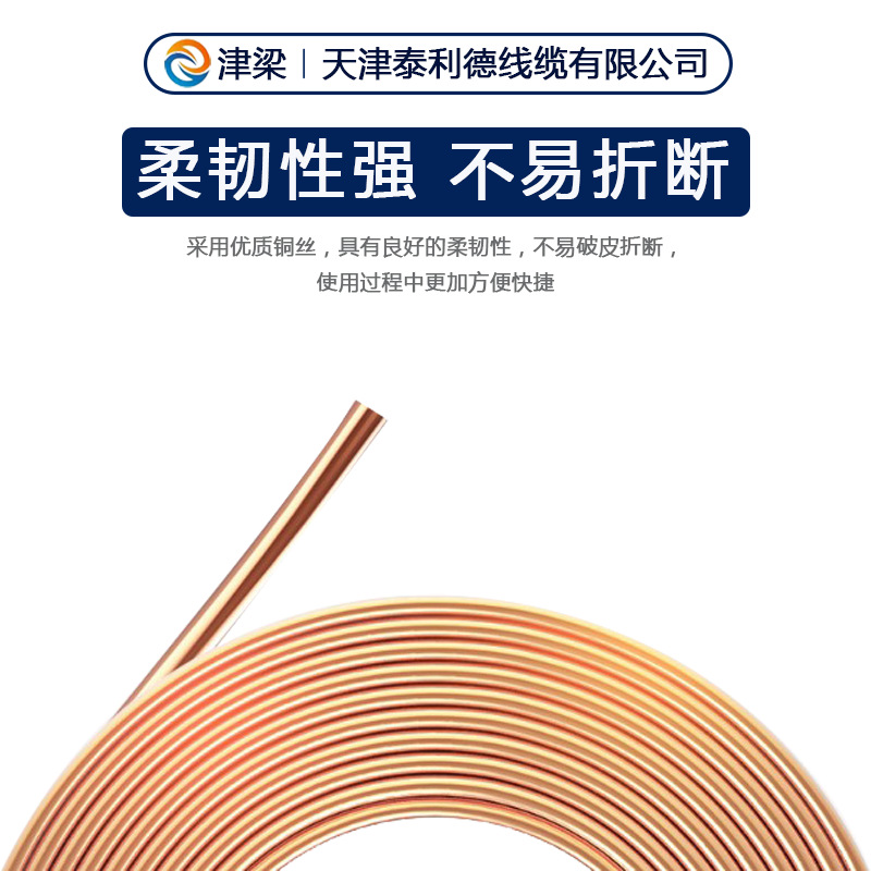 National Standard Copper Core Rvv Sheathed Cable 2/3/4 Core 4/6/10 Square Wire Motor Switch Socket Power Cord