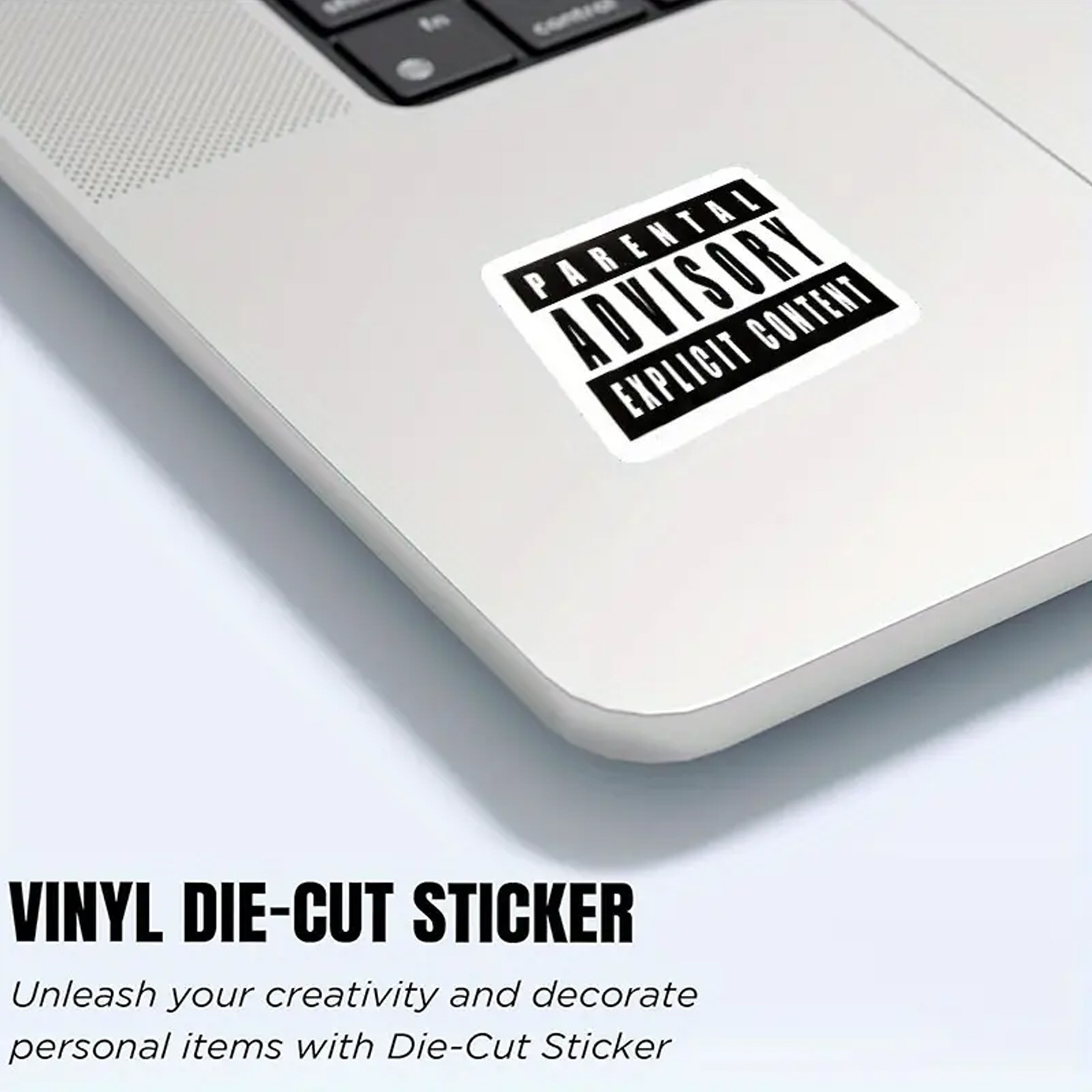 Cross-Border Hot Sale - Vinyl Stickers for Laptops, Cars, Motorcycle Laser Stickers, English Pvc.