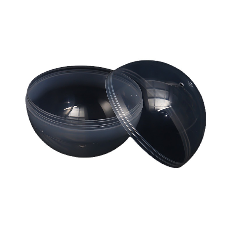 Factory wholesale new transparent twisted egg shell toy egg twisting machine special twisted egg ball twisted egg plastic pp ball shell