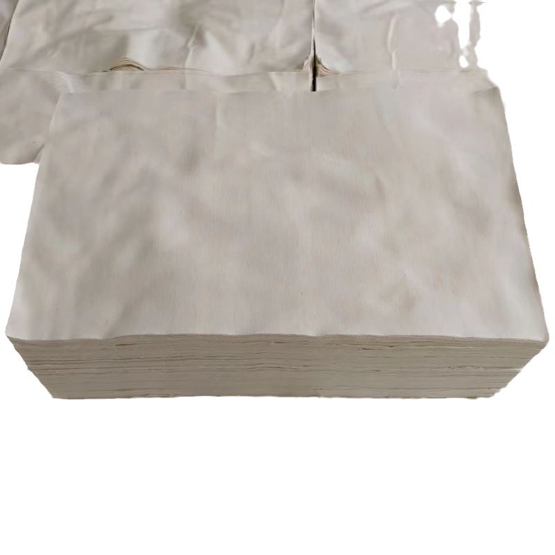 Machine Wiping Cloth Pure New White Cotton Standard Size Rag Large Rag Head Industrial Rag Absorbs Oil and Water
