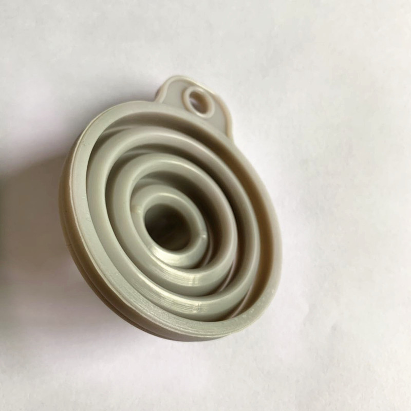 Silicone Foldable Funnel for Oil, Wine, Fuel, and Water Pouring, Large Diameter Spout, Grain Storage Bag, Spill-Proof, Portable