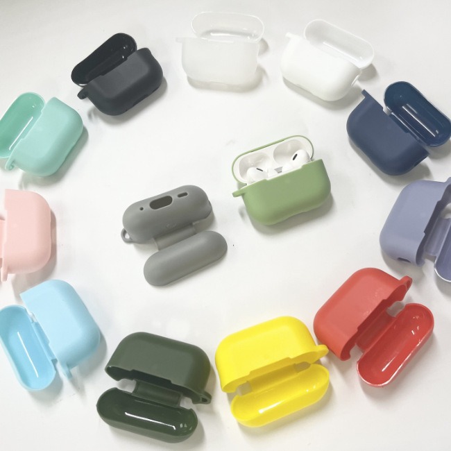 AirPods Pro2 Protective Case Airpodspro Silicone Protective Case Pro2 Apple Headphone Protective Case