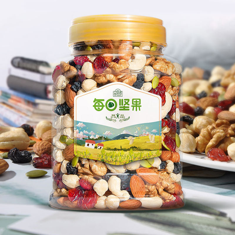 Casual Snacks, Daily Nuts, Roasted Seeds and Nuts, Dried Fruits, New Year's Goods, Macadamia Nuts Gift Pack, Wholesale from Manufacturer, Bagged and Ready to Eat