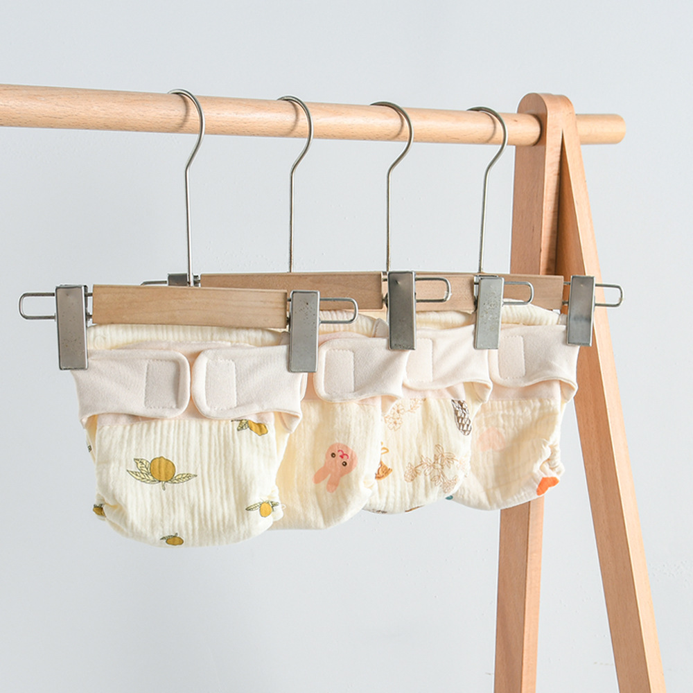 Korean version of gauze cotton baby wing training study pants gauze diapers waterproof diapers cotton diapers category A