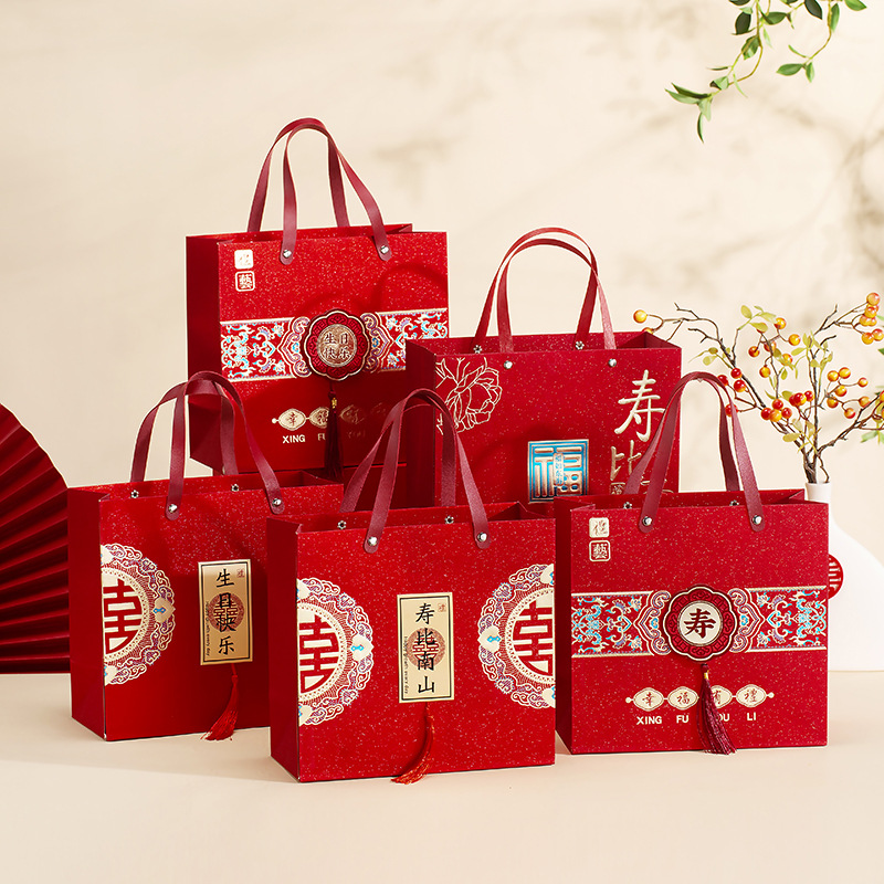 Комбинация подарочных сумок на день рождения, подарочная сумка на день рождения, празднование дня рождения, сумка на день рождения для одного года, подарочная коробка