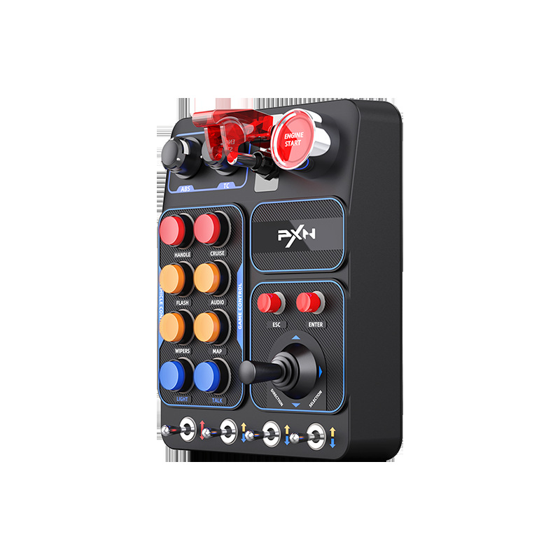 Laishida Cb1 Racing Game Steering Wheel Racing Simulator Central Control Box Ouka 2 Simulated Driving Buttons