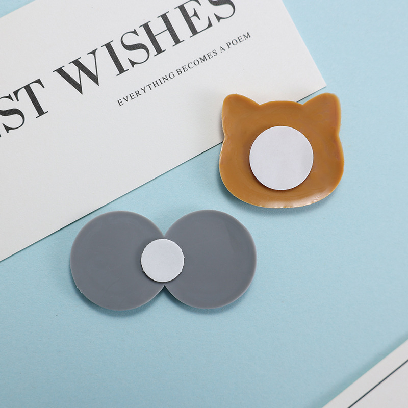 10mm round double-sided paste resin accessories DIY1cm double-sided adhesive 3d thermos cup cartoon paste transparent