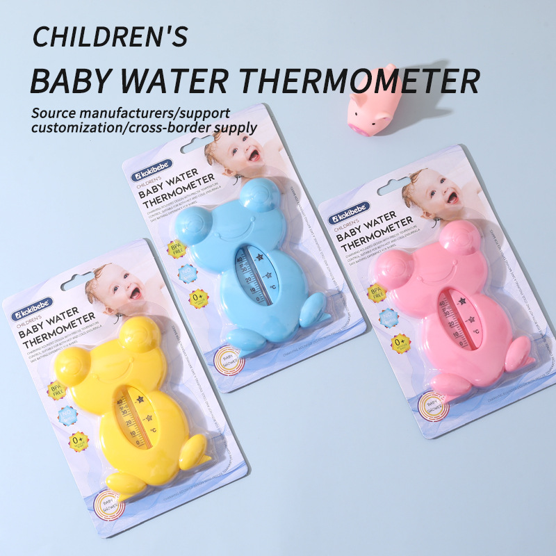 Термометр для купания с английской упаковкой, измерение температуры в ванной для новорожденных