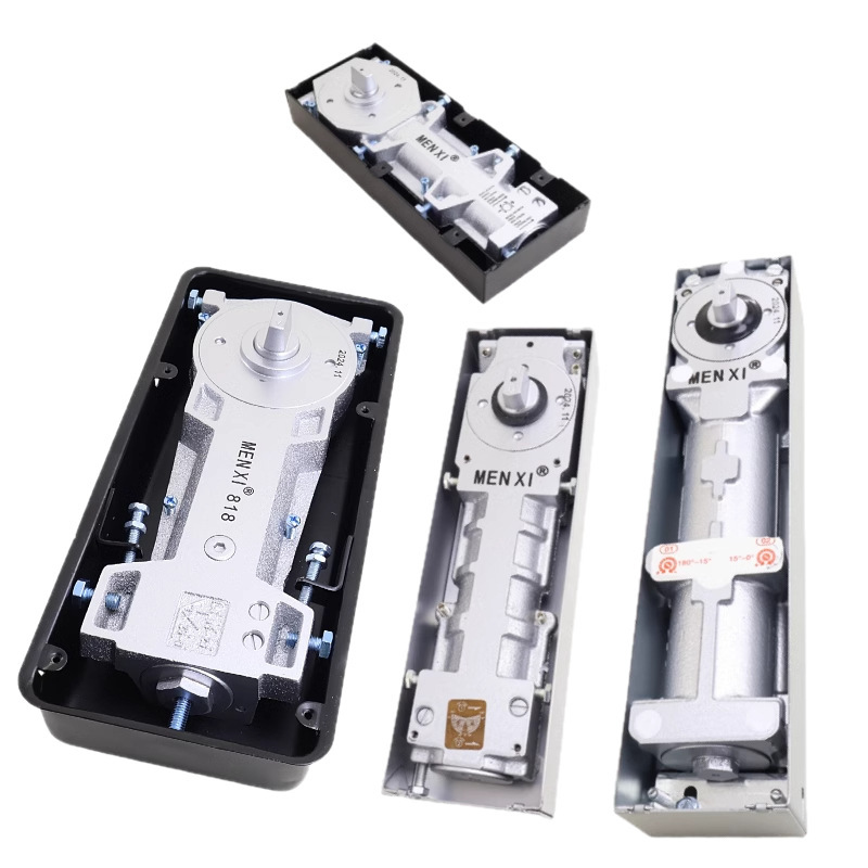 Mengxi Glass Door Floor Spring Frameless Framed Heavy-Duty Glass Door Floor Spring Heavy-Duty Buffer Hydraulic Floor Spring