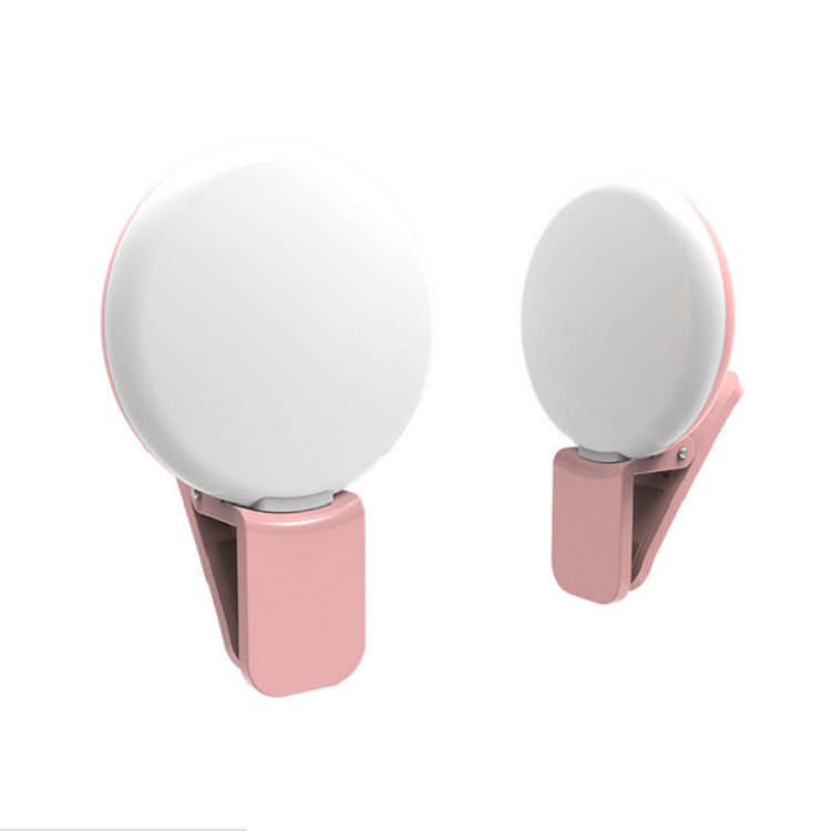 New Mobile Phone Beauty Fill Light, External Led Flasher, Mini Small Q Mobile Phone Selfie Fill Light for Taking Pictures