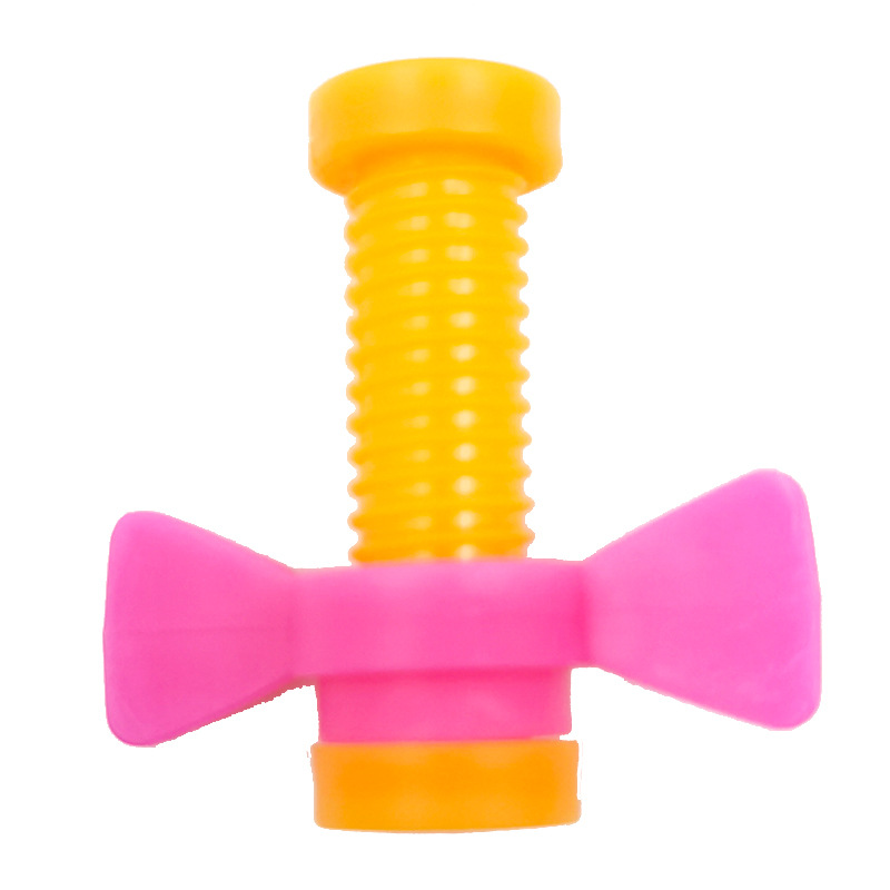 Plastic Rotating Screws Play House Multi-Color Educational Vent Decompression Set Science and Education Kidsren's Screw Rotating Screw Toys