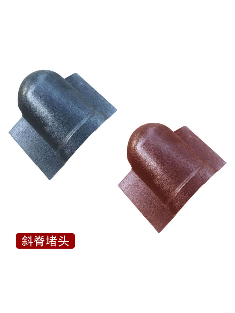 Synthetic Resin Tile Accessories: Drip Edge, Ridge Cap, Gable Cap, Parapet Cap, Three-Way Joint, Wall Flashing