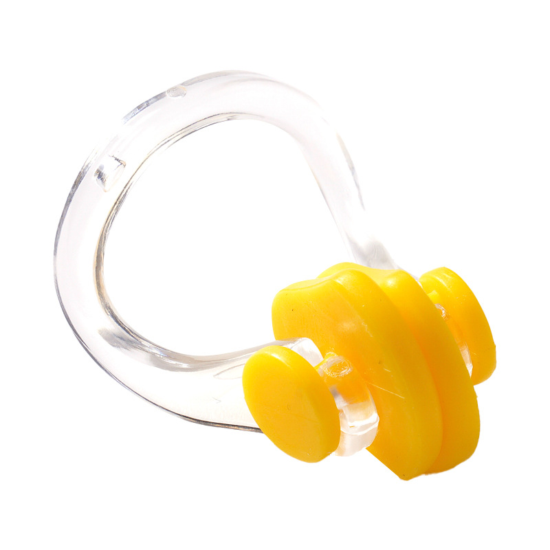 2025 Manufacturer's Ready-Made Swimming Supplies Single Nose Clip Bagged Anti-Choking Equipment Silicone Swimming Nose Clip Waterproof Nose Clip