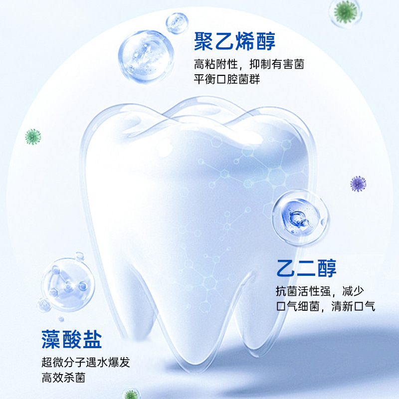 Mouth Care, Brightening, Removing Yellowing, Oral Antibacterial Cream, Fresh Breath, Removing Tartar and Gum Odor, Genuine Manufacturer Wholesale