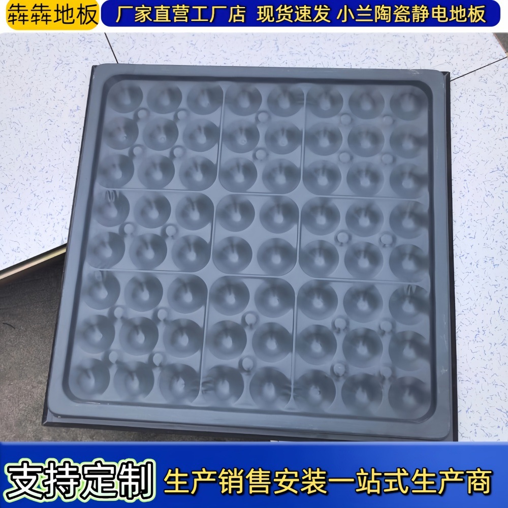 Ceramic Anti-Static Floor Computer Room High Suspended Movable Electrostatic Floor School Precision Laboratory Electrostatic Floor