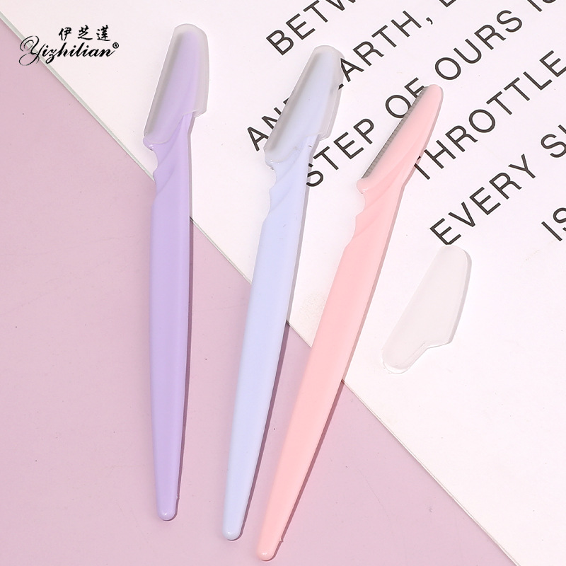 Factory wholesale eyebrow trimming knife sharp shaving knife eyebrow shaving knife eyebrow trimmer beauty makeup eyebrow trimming tool