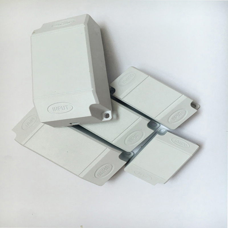 led drive power supply plastic shell glue screw-free wiring power supply box rainproof plastic drive shell