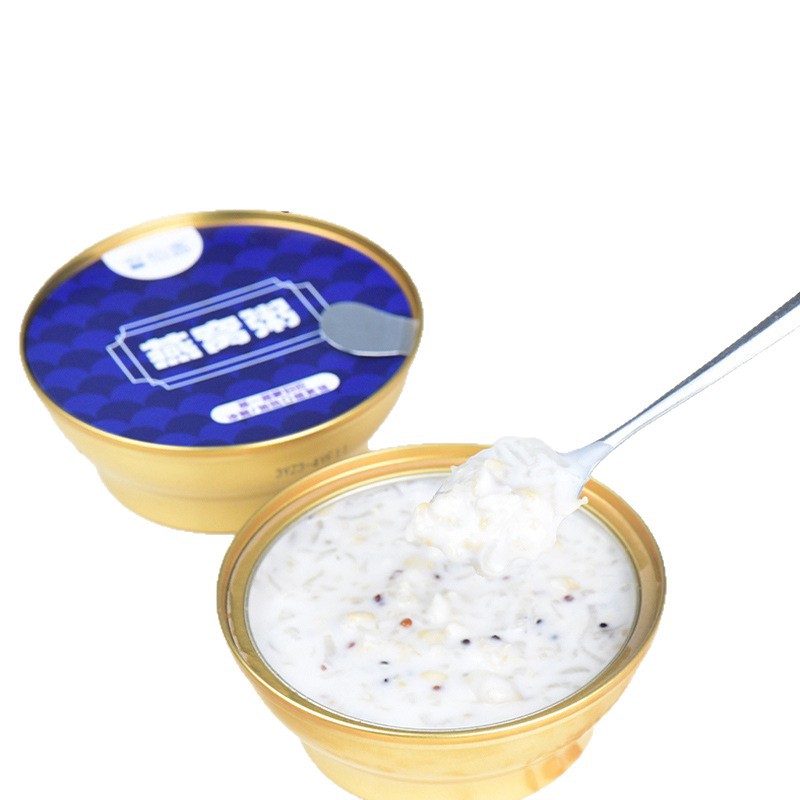 Gongxianzhan Fresh Stewed Bird's Nest Porridge, Colostrum, Lily, Yam, Coconut-Flavored Oatmeal, Thick Coconut Milk, Purple Rice, Black Rice Bird's Nest Porridge