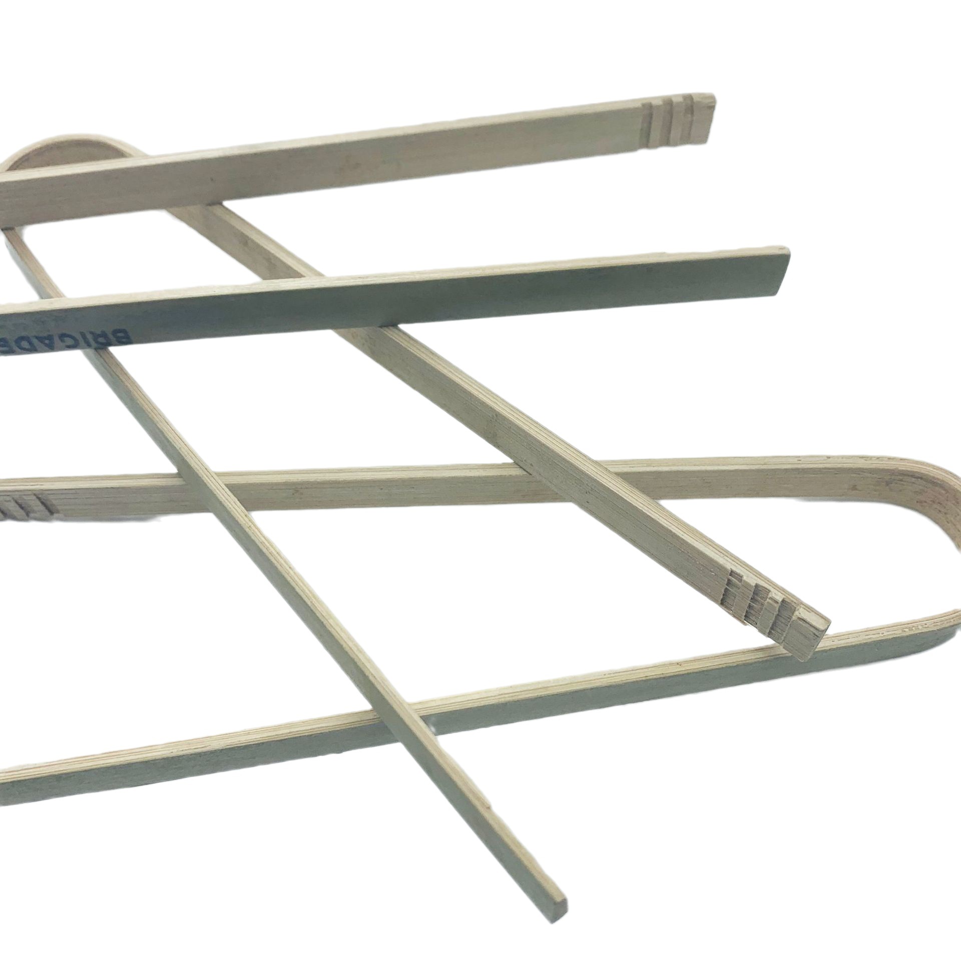 Factory Direct Sales Natural Bamboo Food Clips U-Shaped Fried Dough Sticks Steamed Bun Clips Malatang Skewers Bamboo Clips Extended Bread Clips