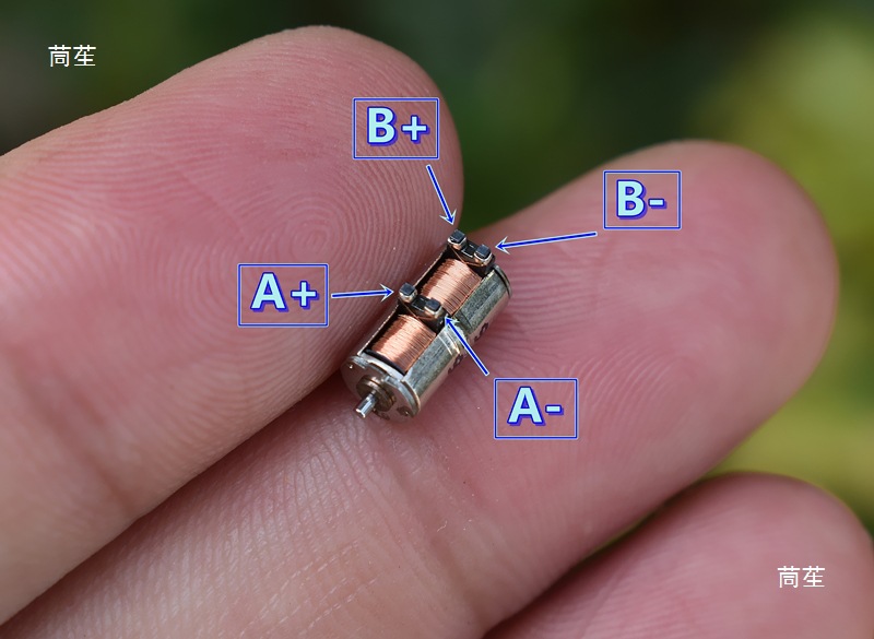 (Mebeya) Two-Phase Four-Wire Micro 4mm Exquisite Stepper Motor