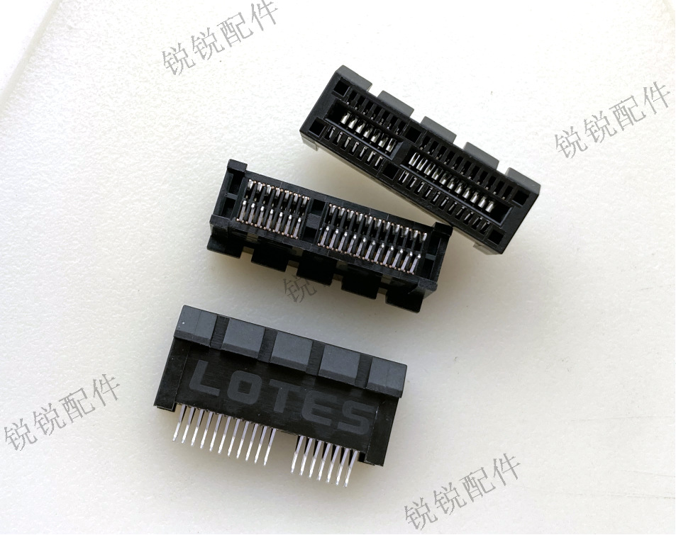 PCI-E 36p 1X graphics card slot clip-on PCIE connector computer graphics card socket