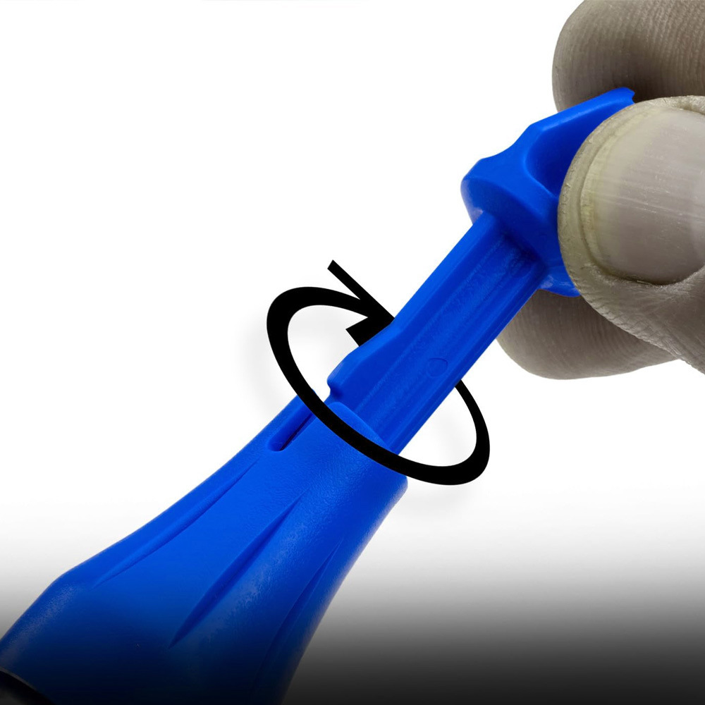 Byrnetools Deep Hole Jet Marking Pen for Marking Lines and Positioning Internal Holes with Press-Type Inkjet Marker