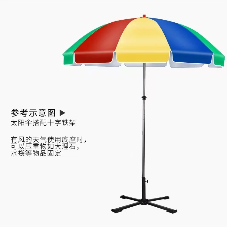 Солнечный зонт, уличный солнечный экран, большой зонт, киоск, коммерческий зонт, рынок, защита от УФ, серебристый пластиковый зонт для уличного киоска