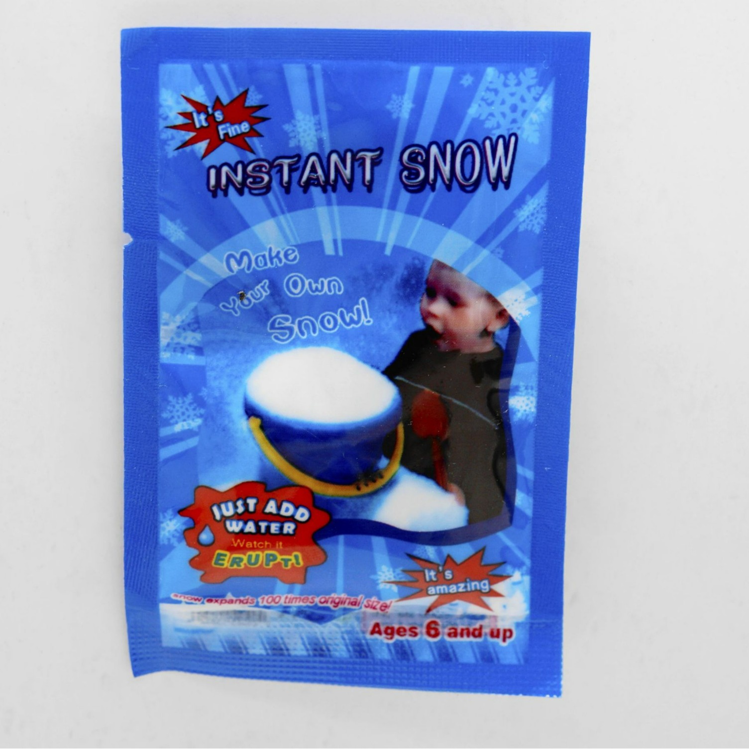 Cross-Border Amazon Supply 8g Bag - Ordinary Artificial Snow Christmas Snow Fake Snow/Christmas/Magic