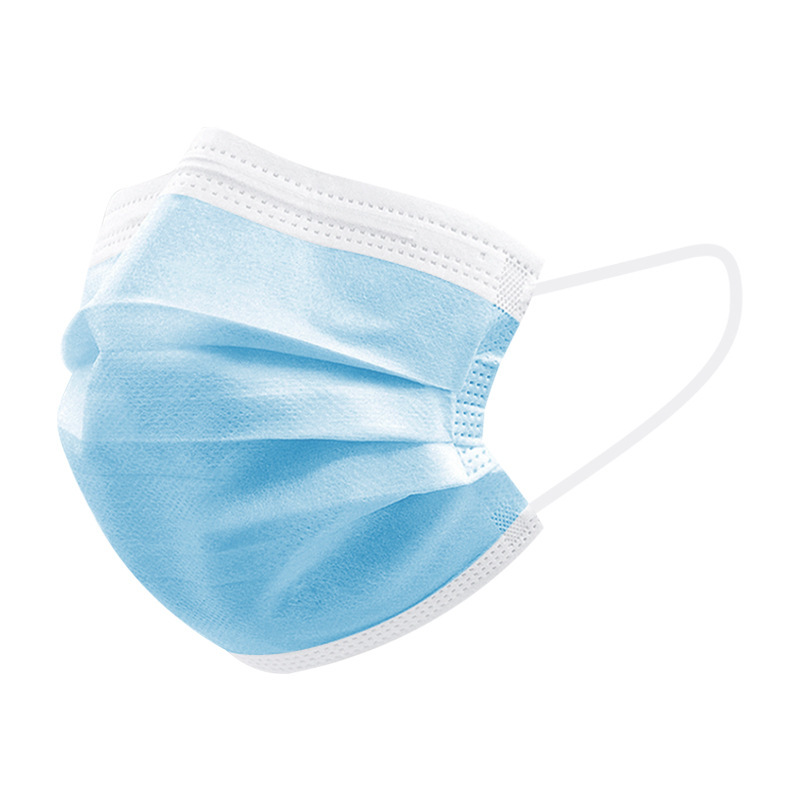 Individually Packaged Disposable Three-Layer Adult Mask Containing Melt-Blown Cloth with Dust-Proof Rate of 95% Direct Sales from the Source Manufacturer and Comfortable
