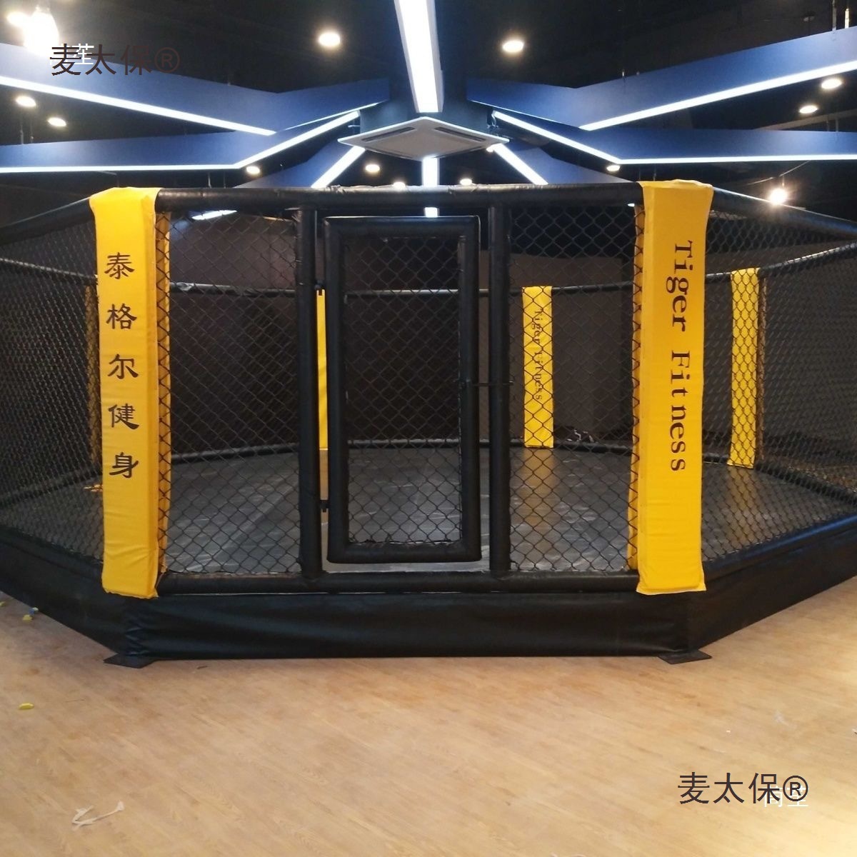 Boxing Ring Mma Competition Standard Floor-Standing Ring Sanda Fighting Training Ring Four-Sided Cage Standard Metabo