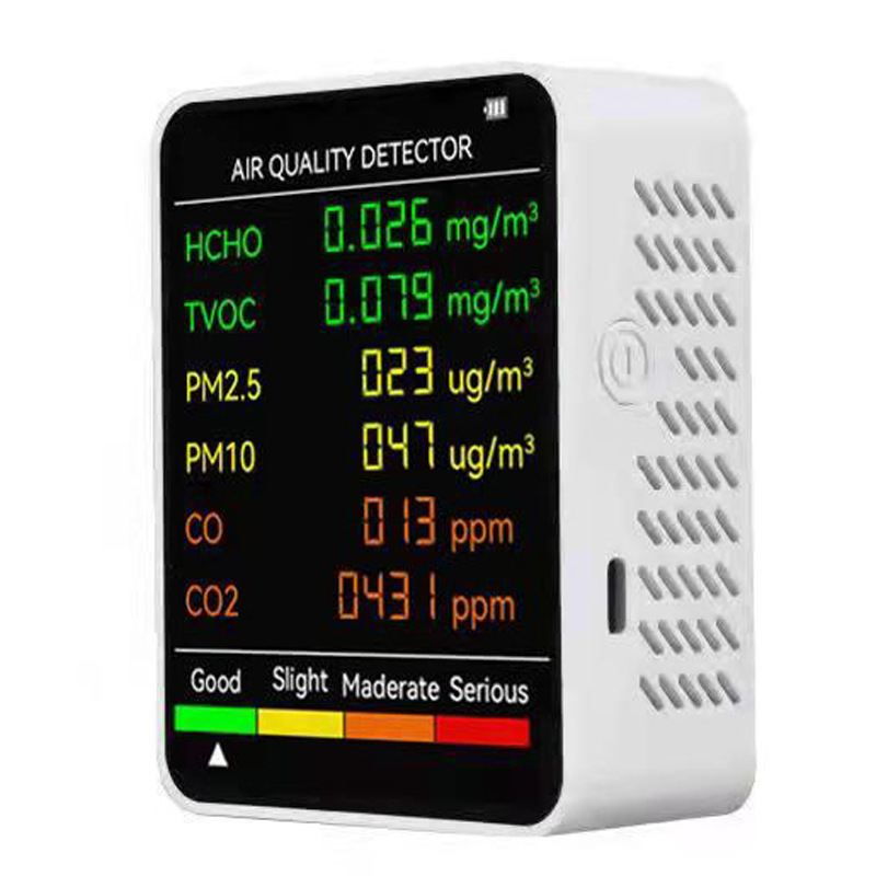Carbon Dioxide Detector Co2 Three-In-One Carbon Dioxide Concentration Temperature Humidity Alarm