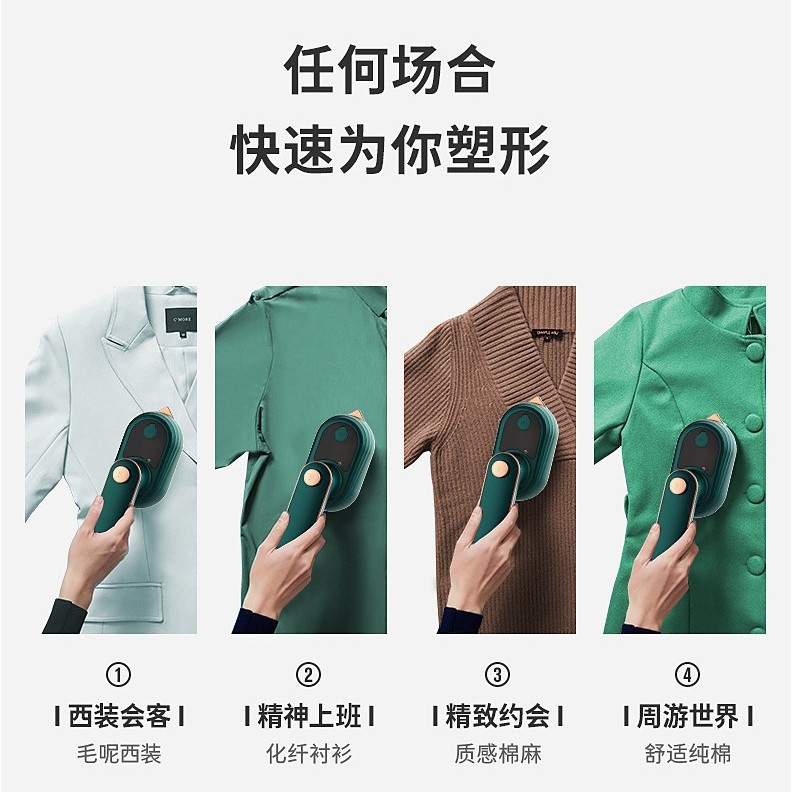 Cross-border TikTok Ironing Machine Electric Iron Portable Rotary Hanging Iron Steam Ironing Household Mini Hanging Ironing Machine