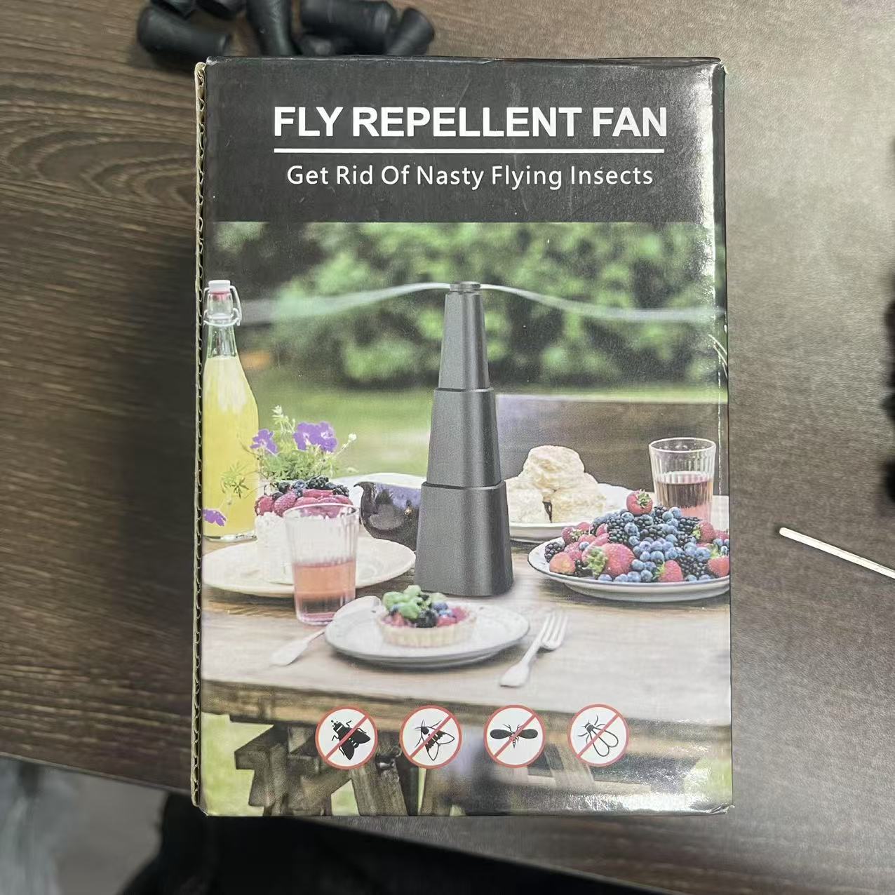 Вентилятор-отпугиватель насекомых, многофункциональный, для улицы