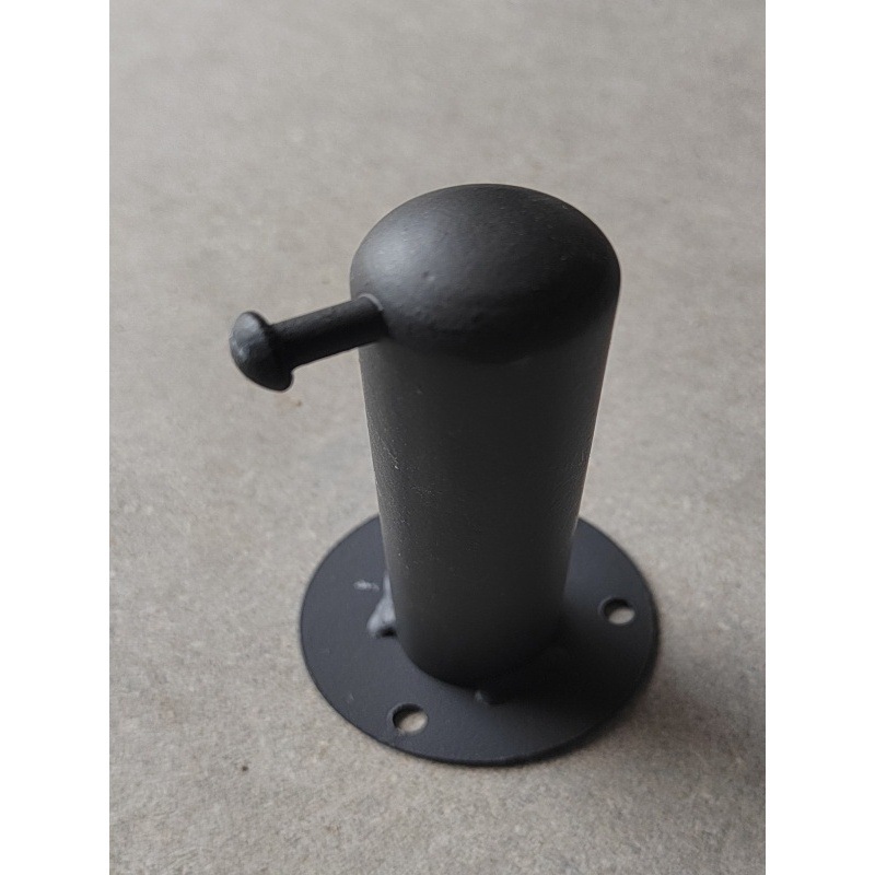 Stainless Steel Hook Single Hook Hotel Coat Hook Fitting Room Black Coat Hook Coat Hook