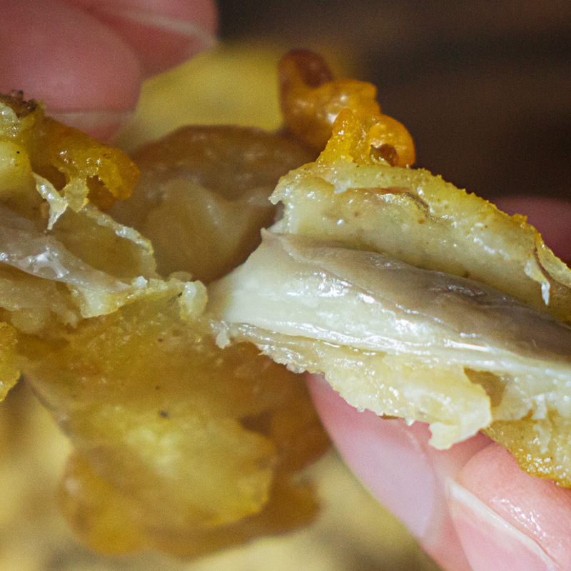 Beautiful crisp fried oyster mushroom 1kg fried oyster mushroom casual snacks heated instant fast food hot pot ingredients private dishes