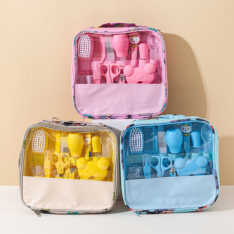 Baby Care 13-piece Set Baby Carb Nail Cincers Baby Daily Care suit Maternal and Infant Products Wholesale
