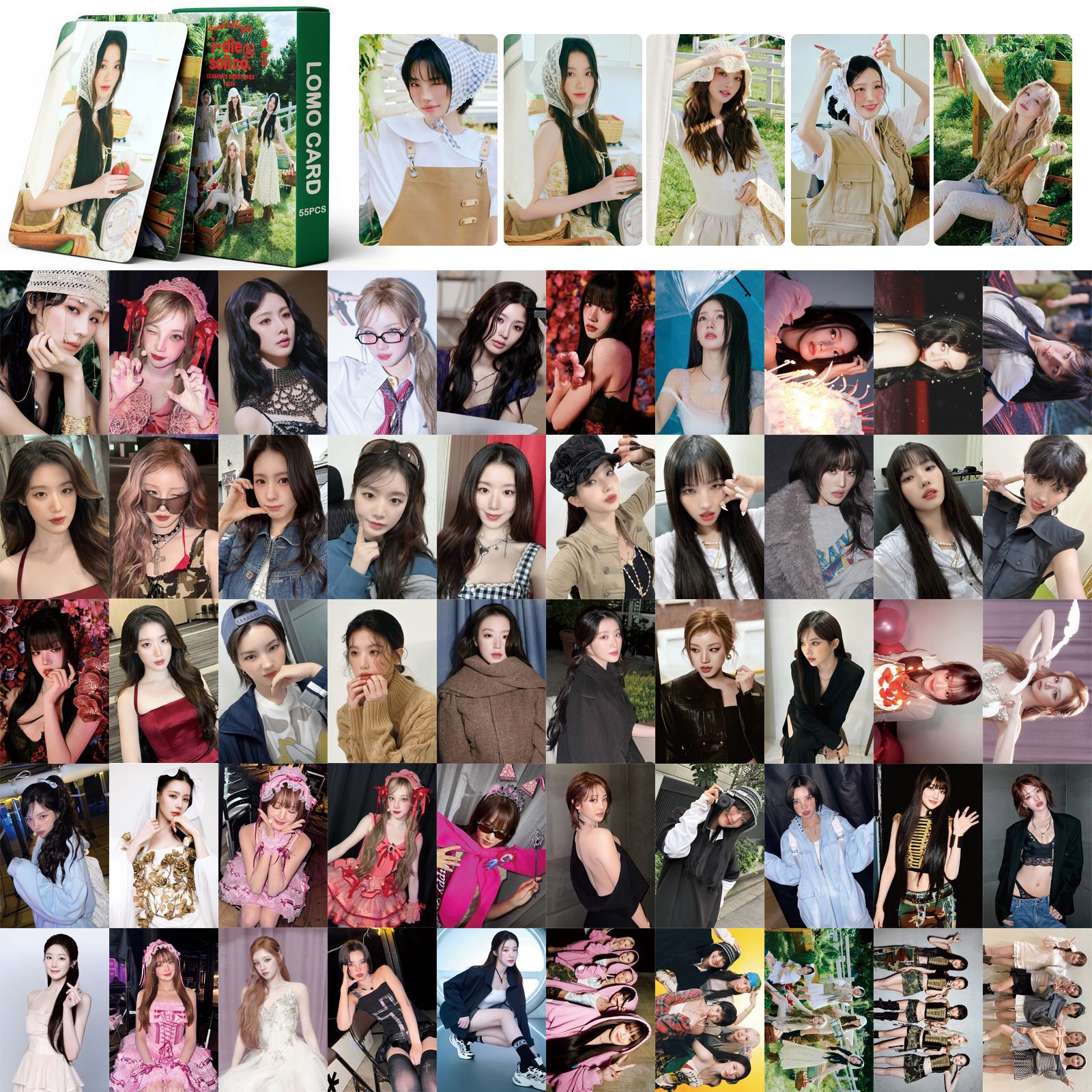 55 Pieces in Stock Idle 2026 Season's Greetings Song Yuqi Yuqi Ye Shuhua Gidle