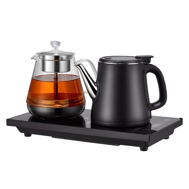 Silverware Fully Automatic Water Supply Electric Water Kettle Tea Table Special Embedded Tea Table Induction Cooker Water Pumping All-In-One Machine