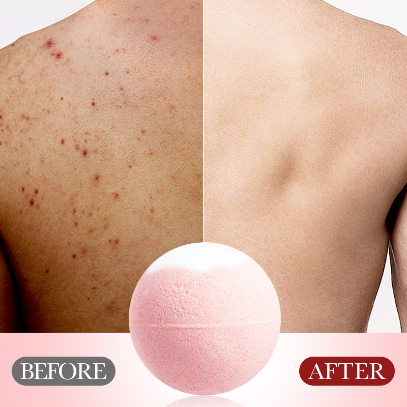 Full English SADOER rose bath salt ball deep cleansing body universal bath ball cross-border foreign trade wholesale