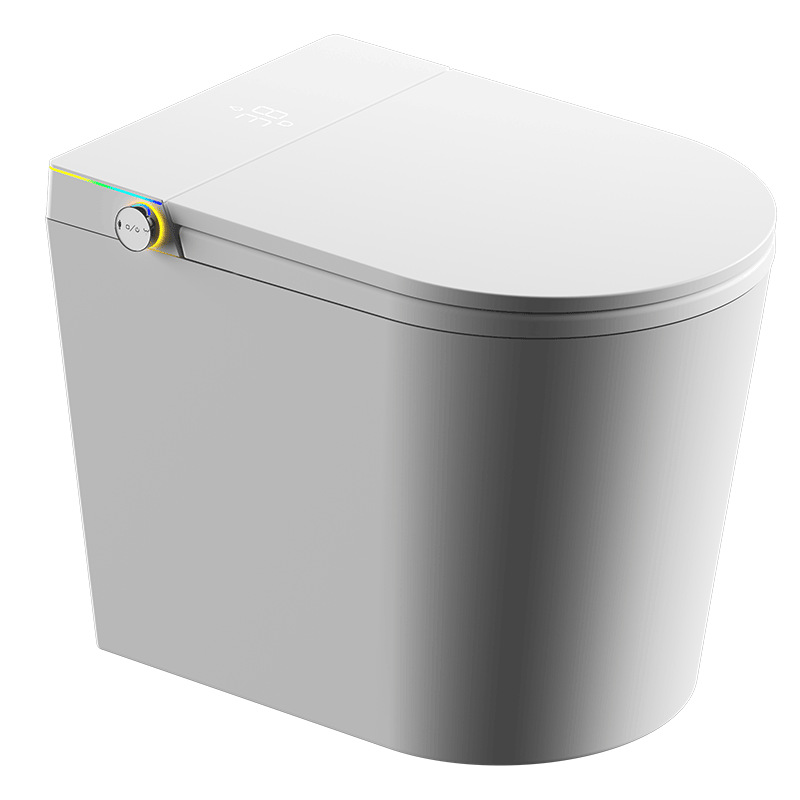 Intelligent toilet installation and removal of old toilet foam shield siphon type full-automatic toilet integrated