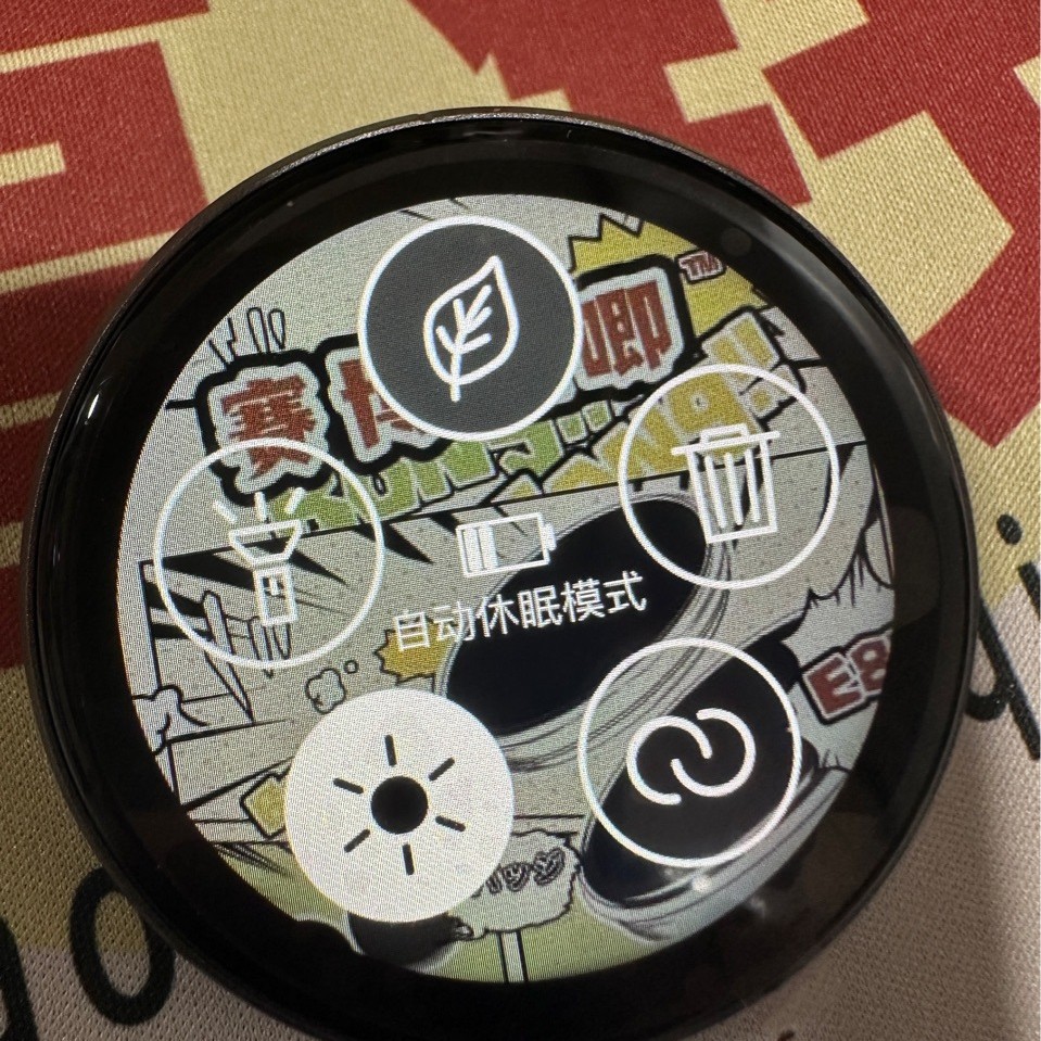 New Smart Touch Screen Electronic Badge, Two-Dimensional Electronic Badge, Anime Peripherals, Customizable Video and Photos